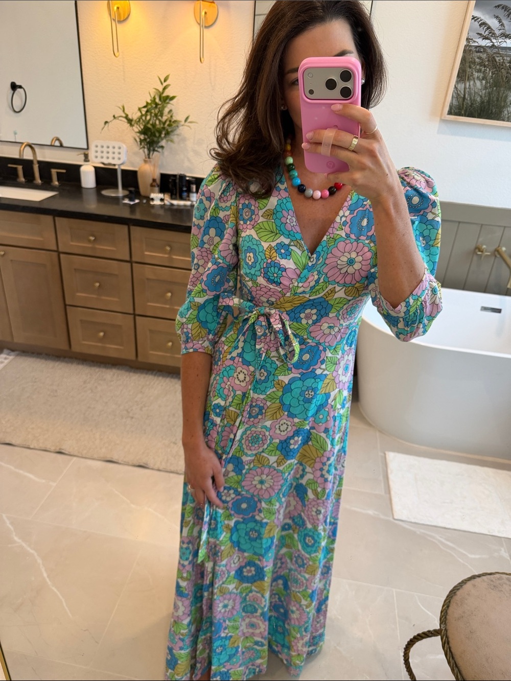 Dodo Bar Or floral maxi